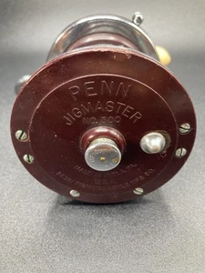 Vintage Penn Jigmaster 500 Conventional Fishing Reel Made in USA. Nice Working - Picture 1 of 5