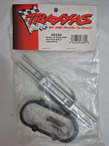 Traxxas Satin Chrome rear bumper includes mount with screws # 5336 - Picture 1 of 4