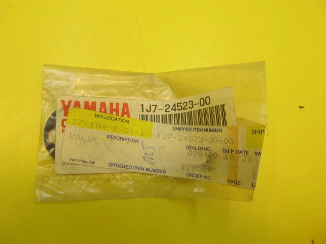 Válvula de combustível Yamaha 1976-1986 XS360 XS500 TZ250 XJ650 1J7-24523-00 - Imagem 1 de 1