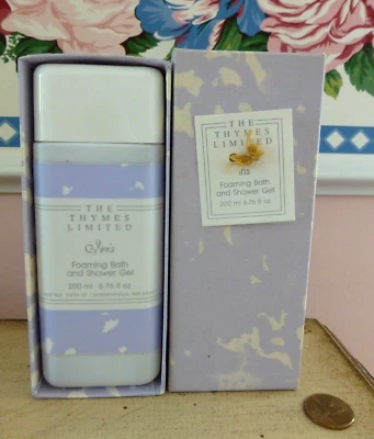 Gel de baño y ducha The Thymes Limited original IRIS 6,76 OZ 200 ml de colección años 80 Foto 1 de 4