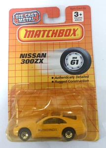 1990 MATCHBOX MB 61 Nissan 300ZX Yellow Brand New - Picture 1 of 4
