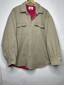 Vintage Cheyenne Outfitters Lined Button Down Shirt Size XL Outdoors Rugged - Picture 1 of 12