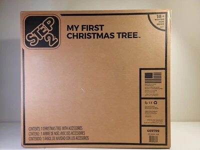 Step2 Mi Primer Árbol de Navidad con Adorno Tren Set 18 Meses + Niños EN MANO Foto 1 de 4