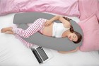 9ft / 12ft Comfort U Pillow & Case - Full Total Body Pregnancy Maternity Support