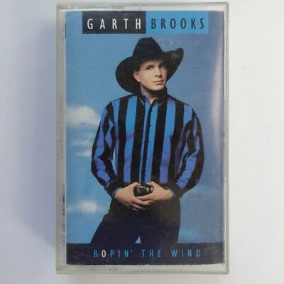 Garth Brooks Ropin The Wind (Cassette) - Image 1 of 2