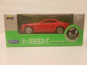 Welly NEX mercedes benz cl500 red -1:60 1/60 diecast Scale Model - Picture 1 of 1
