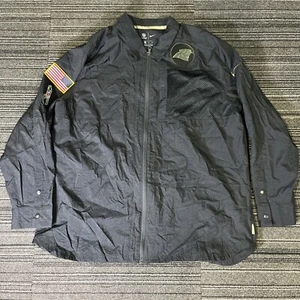 Nike Salute to Service Carolina Panthers Windbreaker Shirt Jacket Mens Size XL - Picture 1 of 18