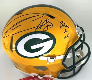 Packers DONALD DRIVER Signed Full Size AUTHENTIC Speed Helmet AUTO w/ Script JSA - Picture 1 of 1