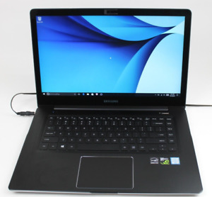 Samsung NP940Z5L-X03US Intel i7-6700HQ 2.6GHz 16GB 256GB Win10 15.6" Laptop #N10