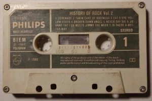 HISTORY OF ROCK - VOL 2 - Cassette Tape compilation - Picture 1 of 4