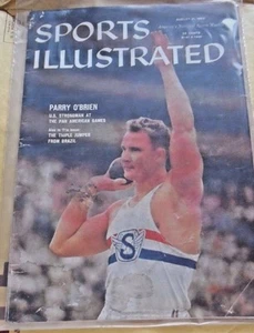 GEBRAUCHTE SPORT ILLUSTRIERTE ZEITSCHRIFT "PERRY OBRIEN" 31. AUGUST 1959 - Bild 1 von 3