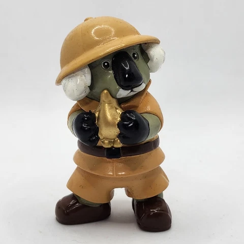 Webkinz Ganz Koala Bear Archeologist PVC Mini Figure Cake Topper Cover
