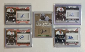 2020 Sage Hit Premier Draft Football (5) JAYLON MOORE Rookie AUTOS - Picture 1 of 2
