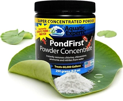 Pond Water Conditioner Concentrated Instant Dechlorinator Fish Koi Ponds 250g - Image 1 of 4