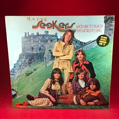 THE NEW SEEKERS We'd Like To Teach The World To Sing 1972 UK vinyl LP original - Image 1 of 4