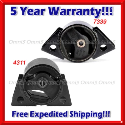 K404 подходит 1999-2002 Infiniti G20 2,0 л передний и задний двигатель крепление комплект 2 шт - Изображение 1 из 3