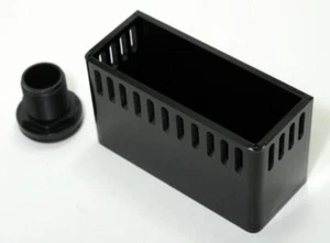 1000 Gph Nano Overflow Box bulkhead mount Internal Reef Aquarium Surface Skimmer - Picture 1 of 4