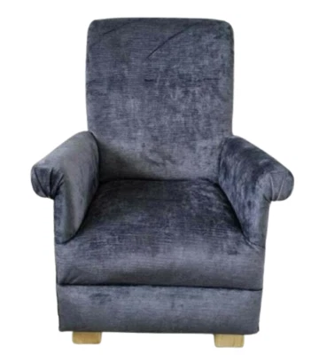 Silla infantil Laura Ashley Villandry tela carbón negro sillón infantil nueva Foto 1 de 4