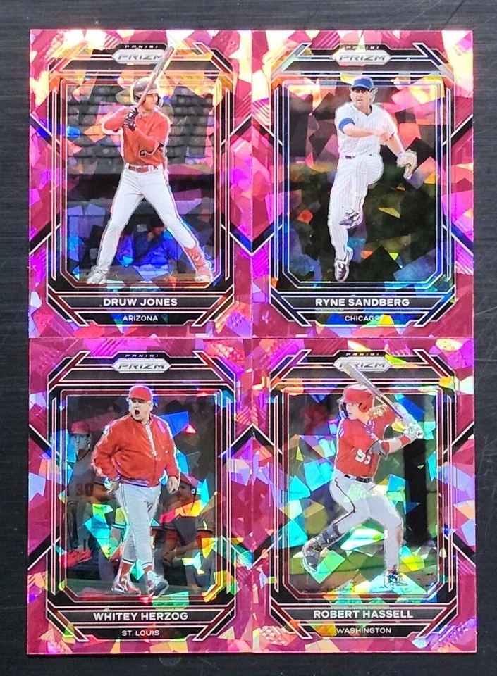 2023 Panini Prizm Baseball PINK ICE PRIZMS You Pick the Card - Image 1 of 1