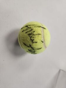 ANDRE AGASSI  AUTOGRAPHED  TENNIS BALL