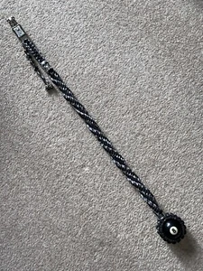 The 8 Ball Paracord Get Back Whip * Motociclista 29"" * Harley Bobber Cruiser - Imagen 1 de 8