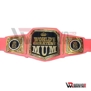 World Greatest Mum Belt Adult Size Mothers Birthday Gift - Picture 1 of 12