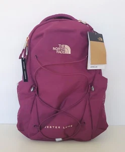 ZAINO DA DONNA THE NORTH FACE JESTER LUSSO SCUOLA PORTATILE BOYSENBERRY/BUR - Foto 1 di 4