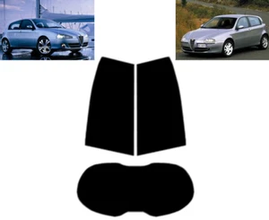 Pellicola Oscurante Vetri Auto Pre-Tagliata Alfa Romeo 147 5P 00-09 da 5% a 50% - Afbeelding 1 van 4