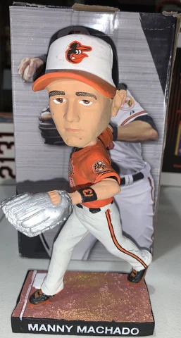2014 Baltimore Orioles Manny Machado Platinum Glove Bobblehead San Diego Padres Cover