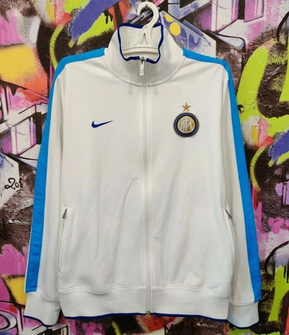 Internazionale Milano Inter Milan Football Soccer Longsleeve Jacket Nike Mens XL Cover
