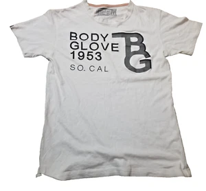 Vintage 1953 Body Glove white  Tshirt  size small slim fit - Picture 1 of 6