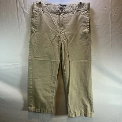 The Children's Place Boys Size 14 Khaki Chino Pants Uniform Beige - Image 1 of 4