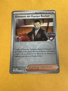 Giovanni del Equipo Rocket Spanish Team Rocket's Giovanni 174/182 Regional Promo - Picture 1 of 2