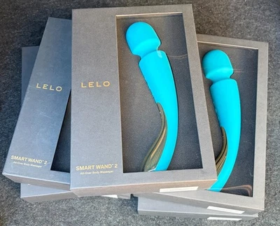Masajeador Lelo Smart Wand 2 mediano azul océano Foto 1 de 4
