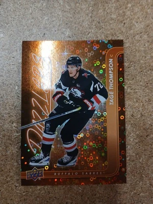 2024-25 Upper Deck Dazzlers Orange Tage Thompson #DZ-72 - Image 1 of 2