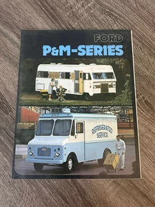 VINTAGE FORD P&M-SERIE HÄNDLER VERKAUFSPROSPEKT 70er 80er - Bild 1 von 2