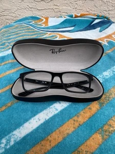 Ray Ban Eyeglasses, Frames Only, RB 7025 2077, 55-17-145, Black - Picture 1 of 5
