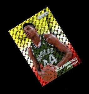 2014-15 Prizm YELLOW WHITE RED REFRACTOR SP SAM PERKINS! Dallas Mavericks  - Picture 1 of 1