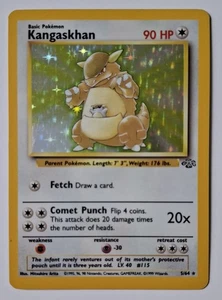 Kangaskhan holo rare 1999 Pokemon Jungle TCG card #5/64 light play/ex - Picture 1 of 4