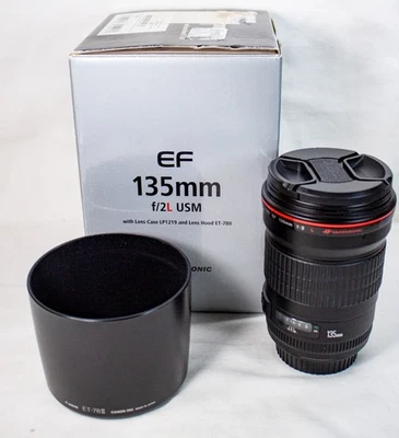 Lente Canon EF 135 mm f2 L USM Foto 1 de 4