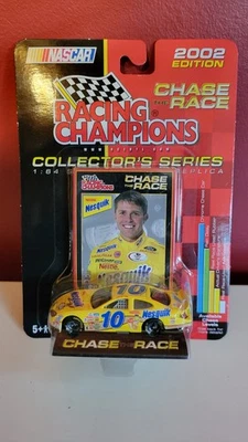  RACING CHAMPIONS #10 SCOTT RIGGS NESQUIK NASCAR CHASE THE RACE YELLOW - SEALED - Image 1 of 2