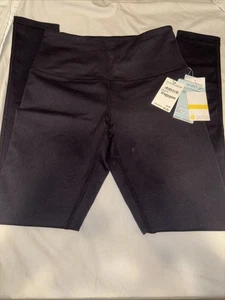 Nuevo con etiquetas Pantalones de Yoga Zella Live In Pantalones Negros Sólidos Reversibles Para Mujer’s Pequeños - Imagen 1 de 6