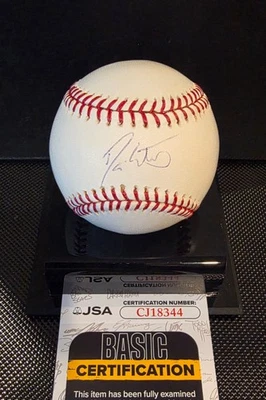 Darrin Erstad Los Angeles Angels Signed Autographed ROMLB Baseball JSA coa - Image 1 of 3