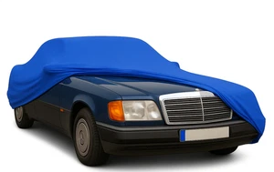 Ganzgarage Indoor Stretch Cover Carcover für Mercedes Benz W201 Blau - Picture 1 of 3