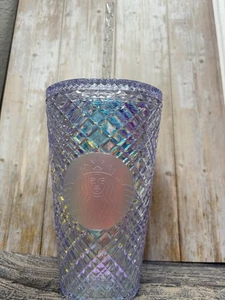 Starbucks Holiday 2022 Iridescent Unicorn Jewel Tumbler Tasse Grande 16oz NEU - Bild 1 von 6