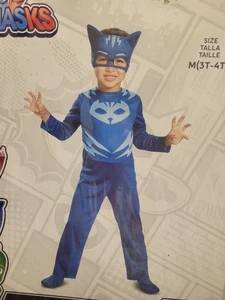 Disfraz PJ Máscaras Catboy Niño Pequeño Disfraz Talla Mediana 3T-4T Nuevo - Imagen 1 de 2