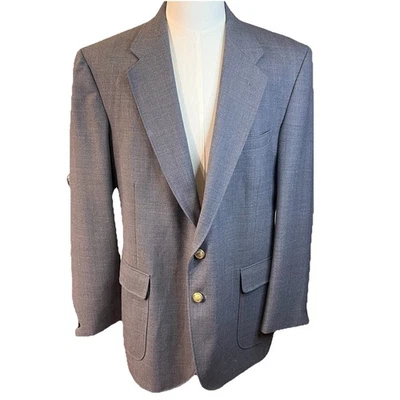 Blazer Chaqueta Vintage Arnold Palmer Gris/Dorado Botones Colección Ejecutiva 44L Foto 1 de 4