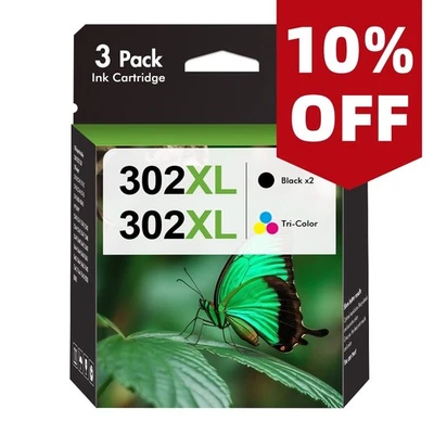 1-3 Druckerpatronen für HP 302 XXL OfficeJet 1110 3830 3831 3832 3833 3834 3835 - Bild 1 von 4