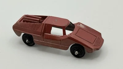 Tootsietoy Red Fiat Abarth Diecast Metal Made in USA - Image 1 of 3