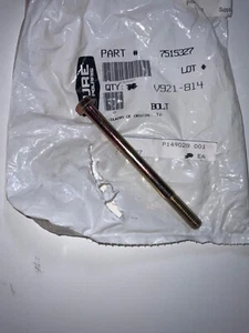 NOS Polaris Bolt, Genuine OEM Part 7515327, Qty 1 (PO1/SP1) - Picture 1 of 1